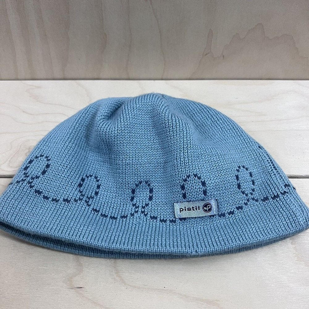 Pistil Youth Wool Beanie Blue Fleece Lined OS